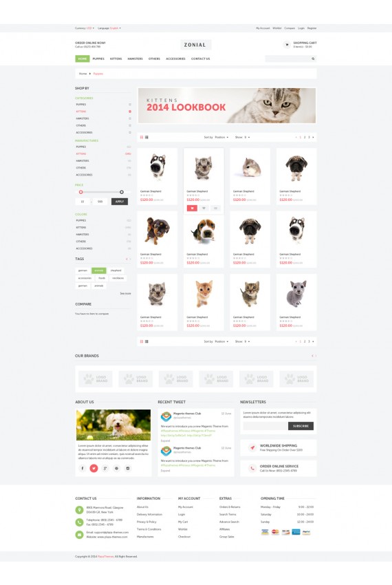 Zonial - Responsive Shop Template